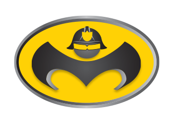 โลโก้ถังดับเพลิงเซฟตี้แมน SAFETYMAN โดย บริษัท ไนน์สกาย จำกัด